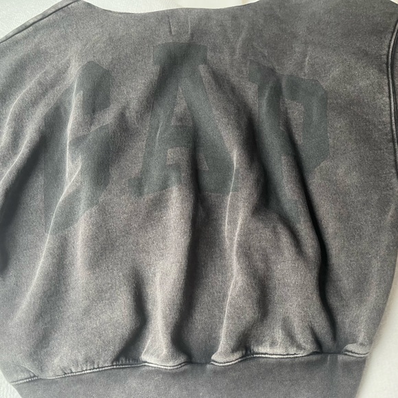 GAP Logo Arch Hoodie - True Black - Picture 1 of 4